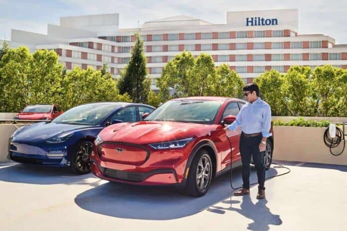 HILTON AND TESLA