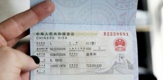 Chinese visa