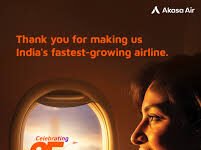 Fastest Growth: Akasa Air Reaches 25M Passengers Milestone
