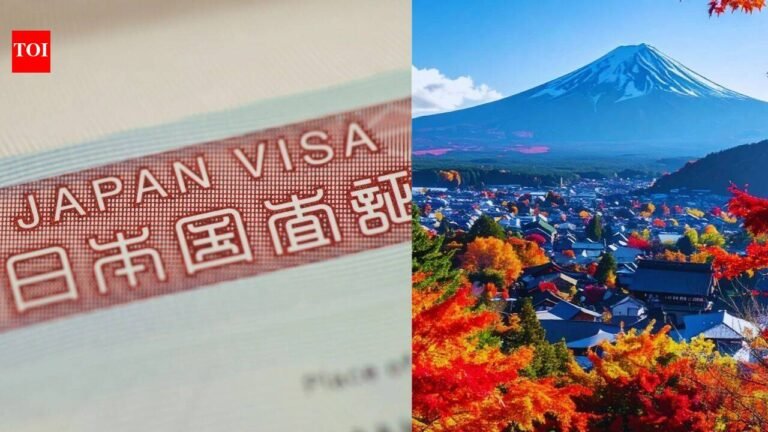 Japan visa for Indians: Visa fees, documents, application process and processing time explained - The Times of India