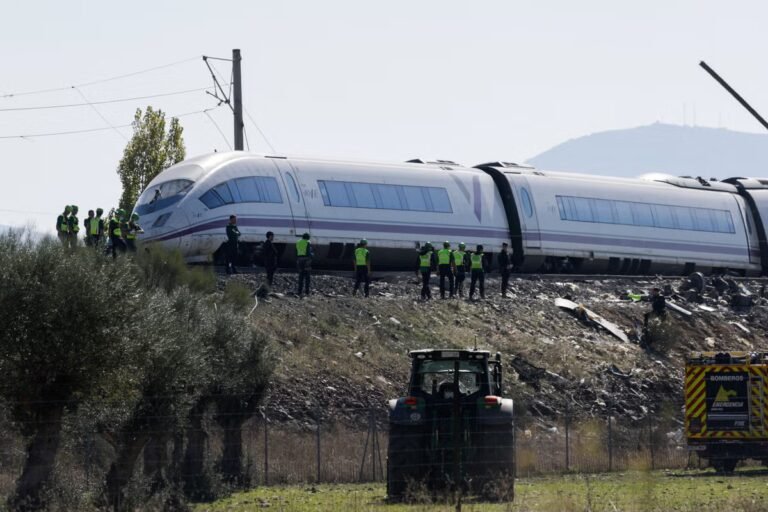 Spain hit by widespread travel disruption after dozens killed in high-speed train collision
