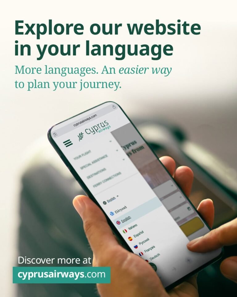 Cyprus Travel Opens New Doors for International Visitors as Airline Booking Experience Gets a Major Makeover