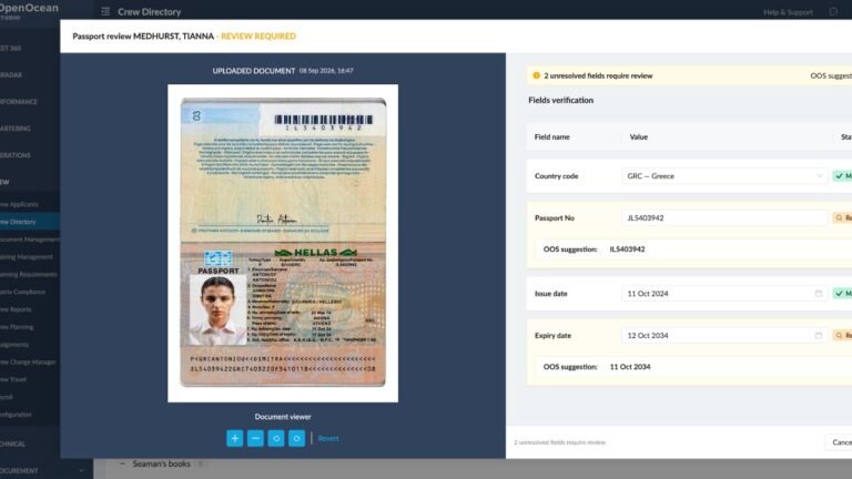 90POE launches Crew Docs AI – catching passport errors before crew changes fail - Cyprus Shipping News