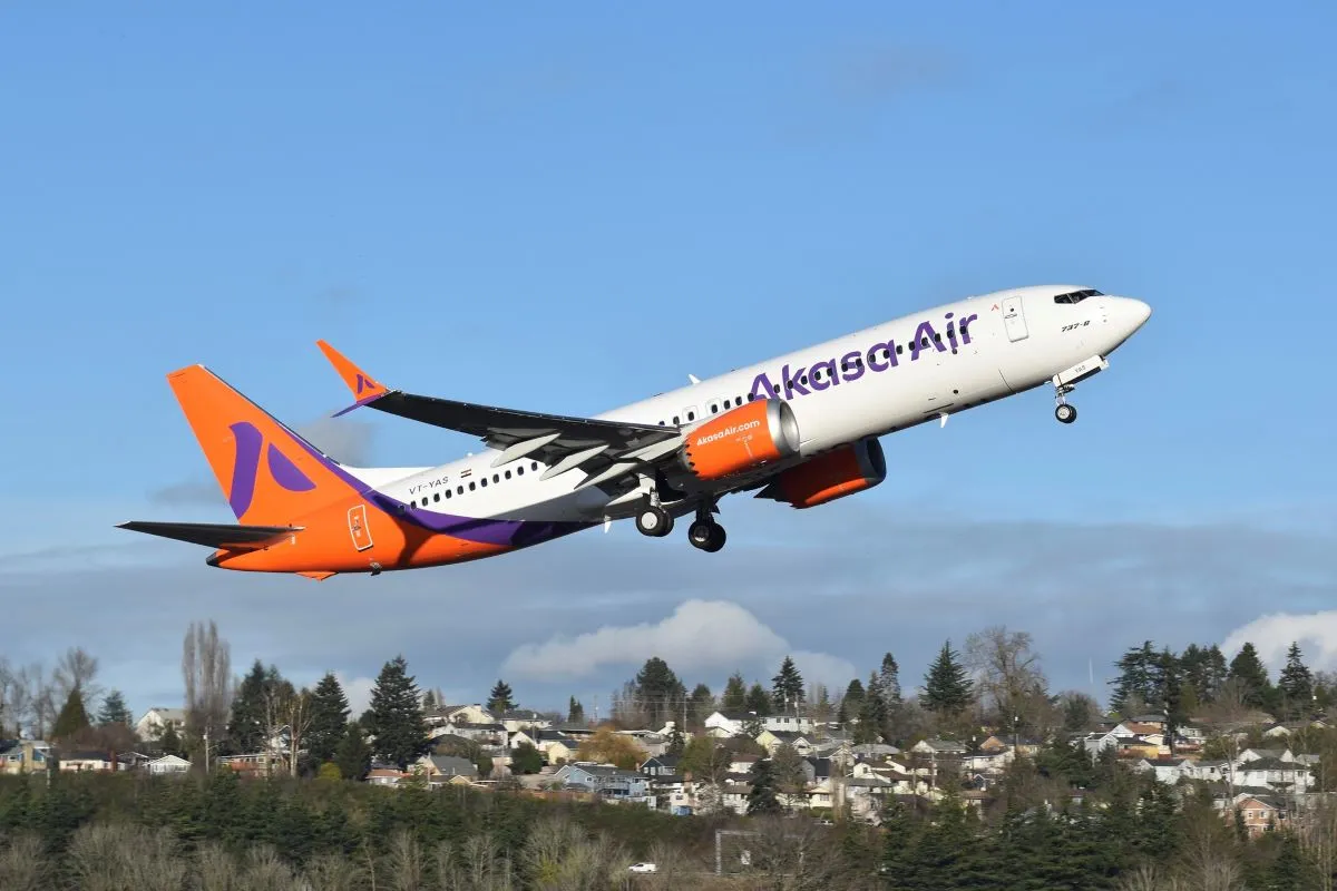 Akasa Air expands fleet with 44th aircraft
