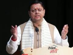 "Striving to develop Uttarakhand into literary tourism hub": CM Dhami at Lekhak Gaon International Festival - ANI News