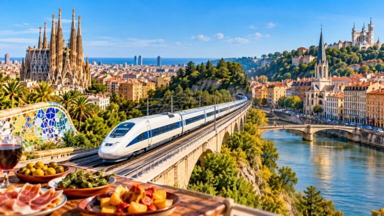 Spain and France Unlock Spectacular Three-Day Cultural Getaway with Barcelona–Lyon High-Speed Train Travel