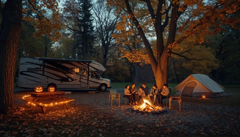 Haunted US Campgrounds: The Best Spooky Fall Family Getaways