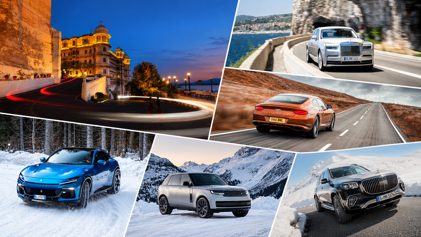 5 Epic Luxury Car Journeys Through the Indian Subcontinent