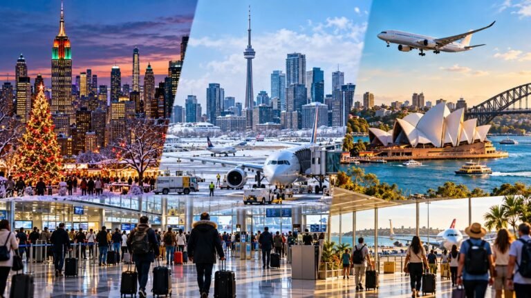 United States Vies for the Lead with Canada, Australia and Other Markets as Christmas Travel Trends 2026 Reveal a Battle for Airline Capacity
