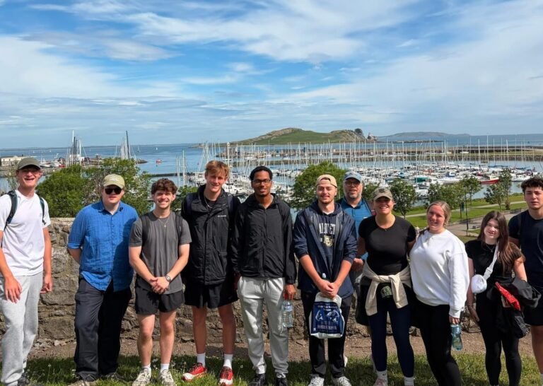 For the love of the game: URI students travel to Ireland to cover, experience international sporting community - The University of Rhode Island
