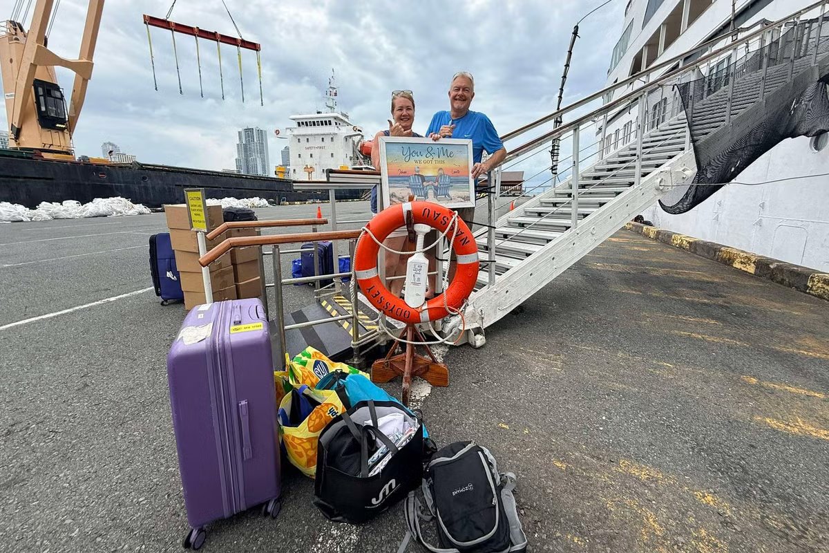 Homeless and heartbroken – Villa Vie Odyssey residents left stranded after cruise ship suspends sailing