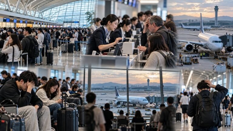 Incheon Airport of South Korea Hit by Major Network Failure