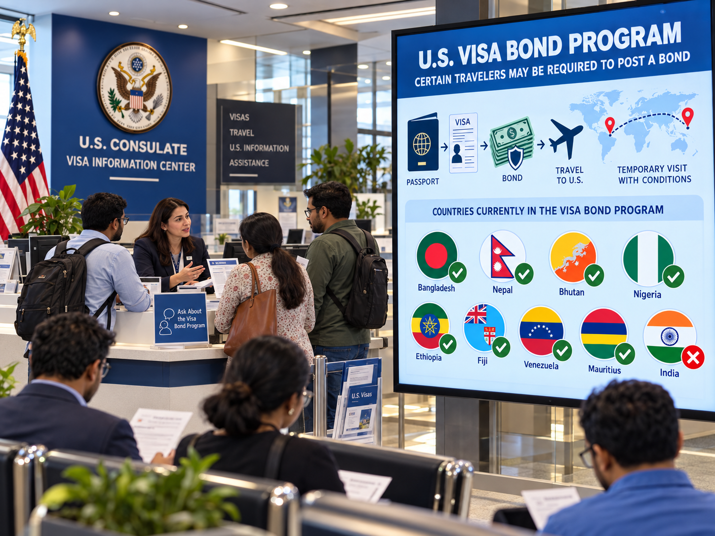US Visa Bond Program 2026: B-1/B-2 Rules and Bond Details - IndianEagle