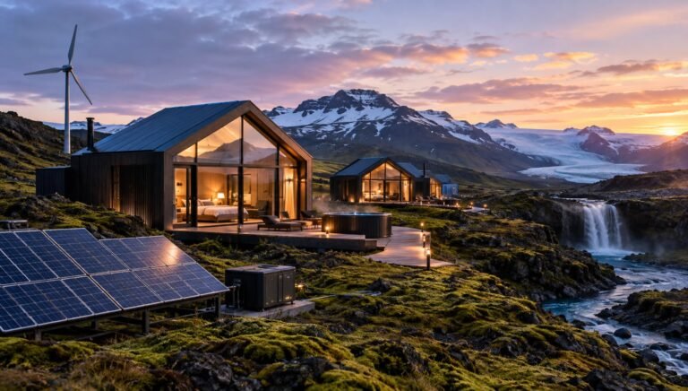 Iceland Aligns With New Zealand and More Using Tech to Power Luxury Off-Grid Wilderness Lodges