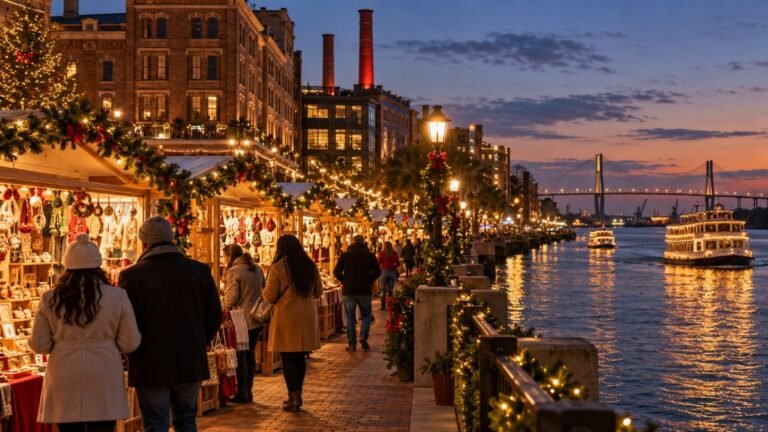 Savannah Christmas Markets Spark a Dazzling Southern Holiday Escape in Georgia