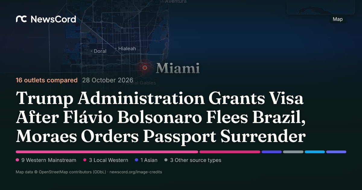 Trump Administration Grants Visa After Flávio Bolsonaro Flees Brazil, Moraes Orders Passport Surrender - NewsCord