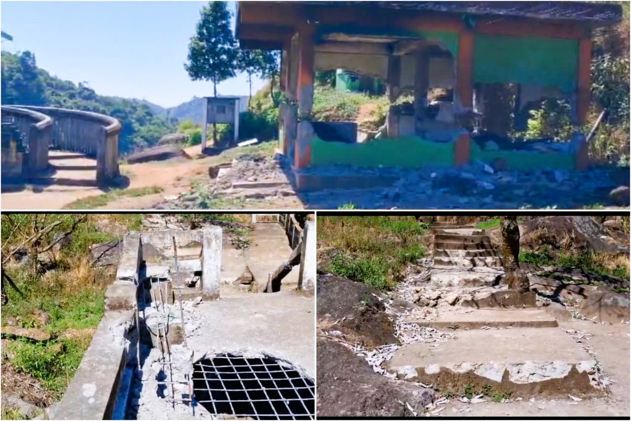 Tourism assets vandalised at Weiñia Falls - Highland Post