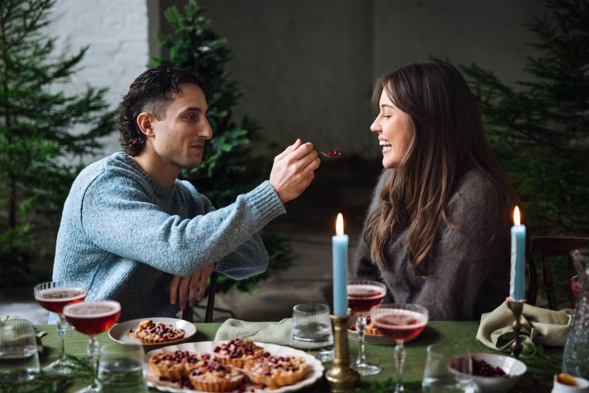 The world’s happiest country is looking to set up singles on blind dinner dates