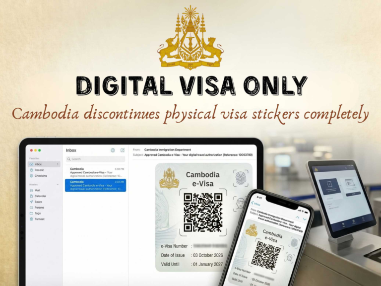 Cambodia transitions to electronic visas at its embassies, enhancing convenience for international visitor - The Economic Times