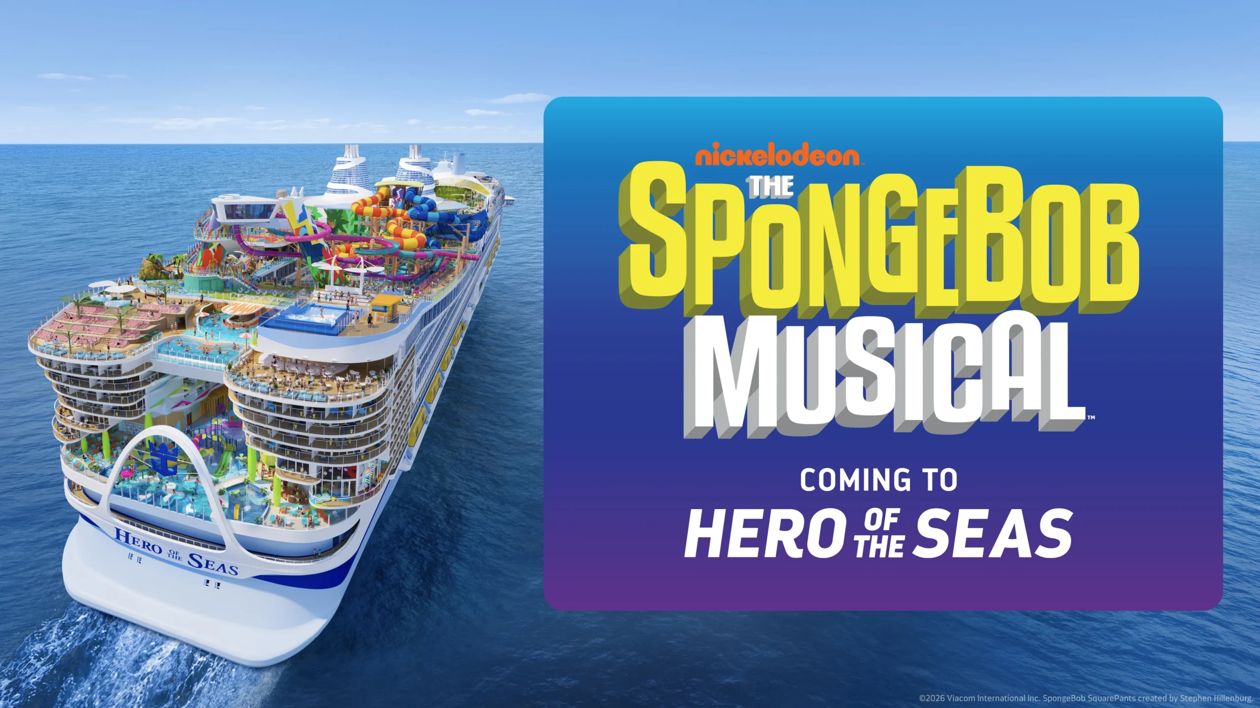 ‘The SpongeBob Musical’ debuts at sea on Royal Caribbean
