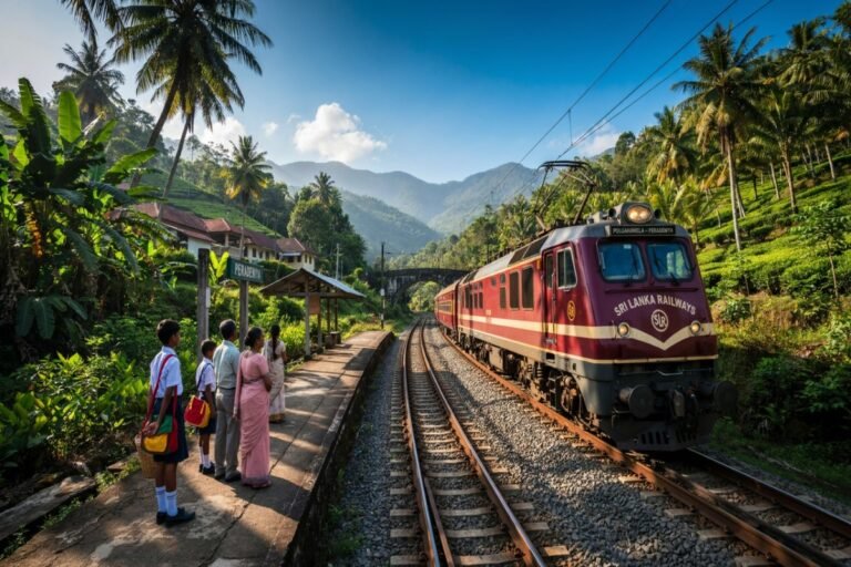 Sri Lanka Launches New Daily Polgahawela–Peradeniya Train Service as Upcountry Railway Recovers From Cyclone Ditwah Disruption