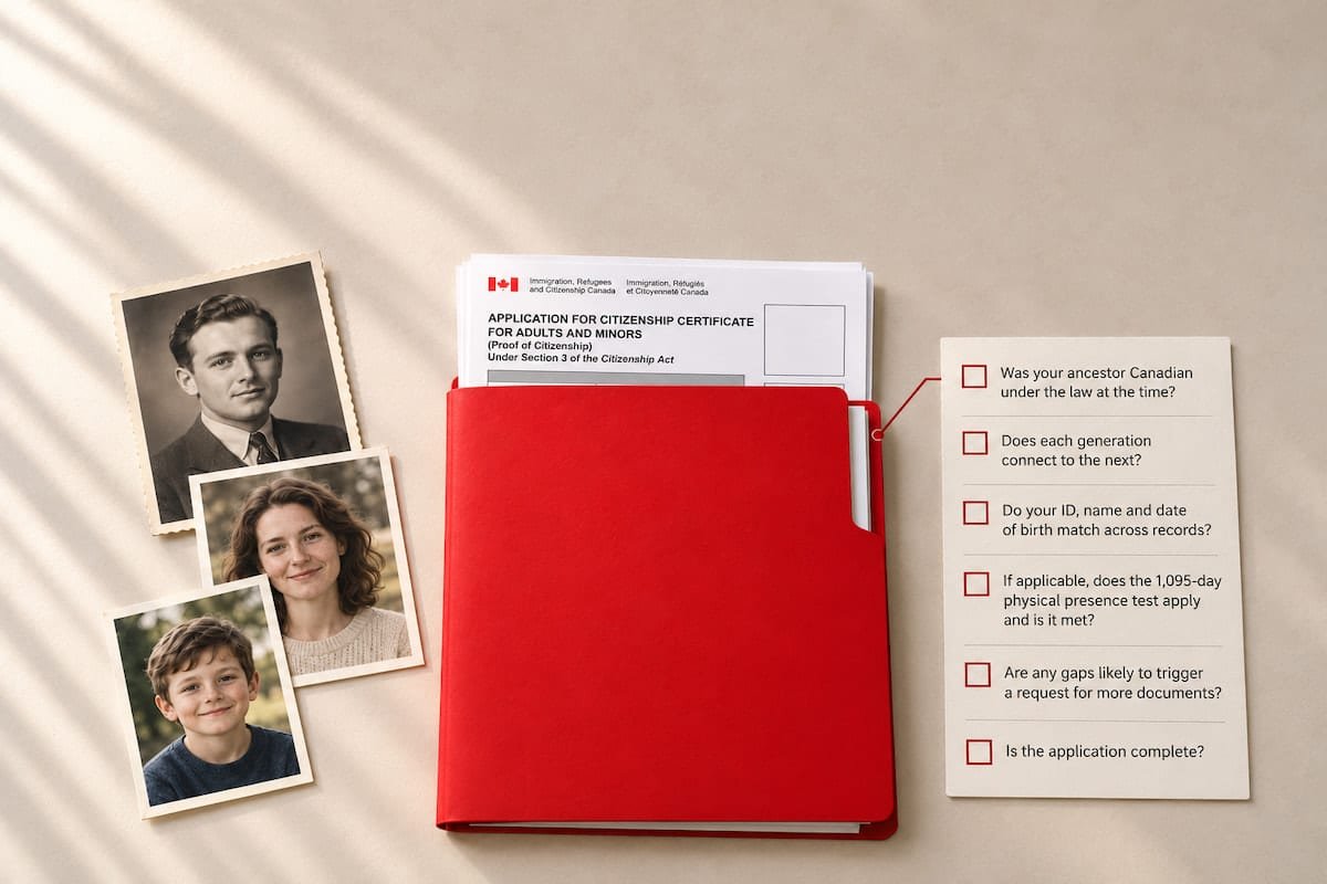 What an IRCC officer looks for in your citizenship by descent application