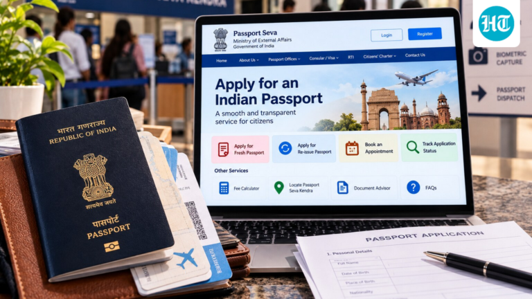 From required documents to appointment process: A step-by-step guide on the process to apply for Indian passport | India News - Hindustan Times