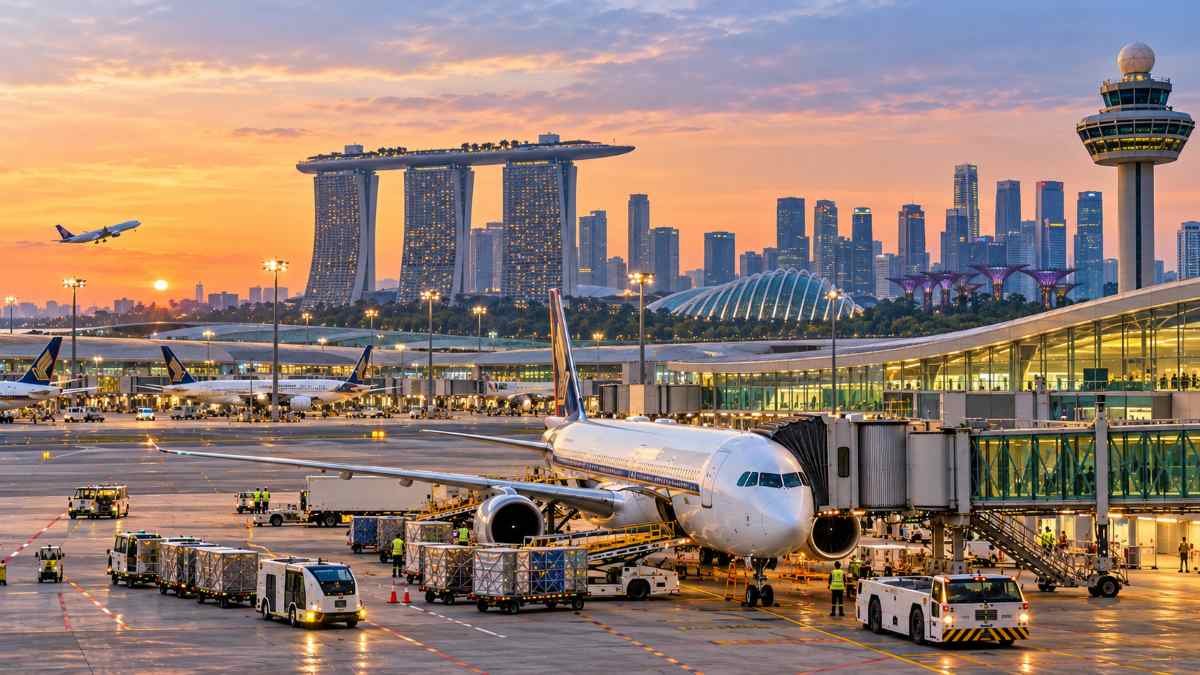 Singapore Champions Next-Generation Enterprise Mobility Spanning Changi Autonomous Ramp Services, Scaled SAF Quotas and Net-Zero Venues